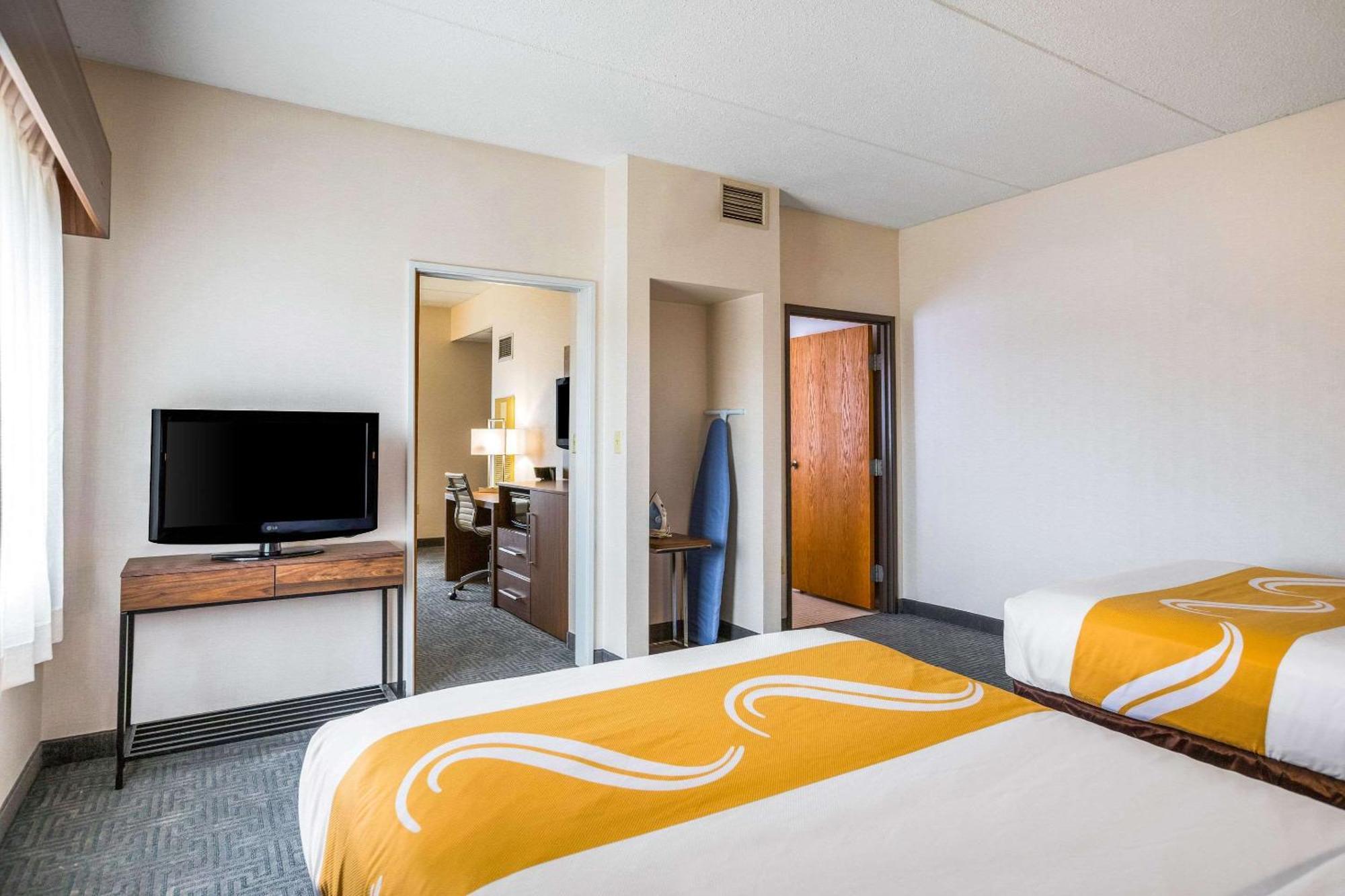 Double Room Two Double Beds Accessible or Non-Smoking