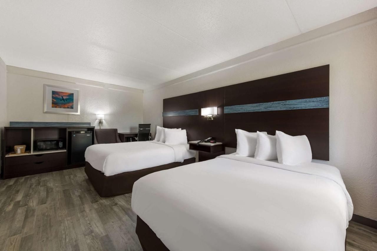Double Room Two Double Beds Accessible or Non-Smoking